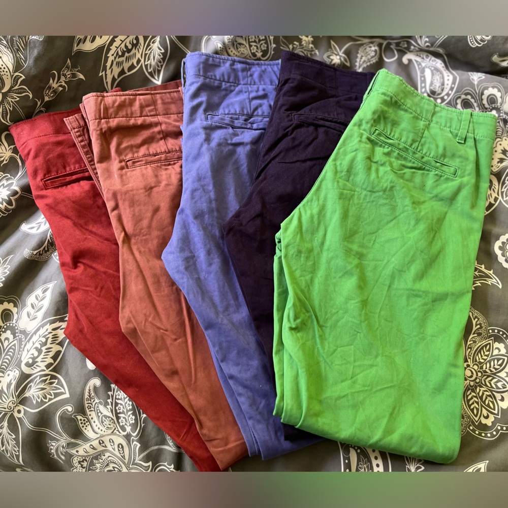 Lot of 5 Gap Lived-in Straight women’s pants